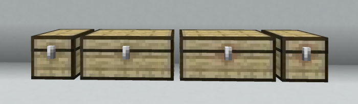 Деревянные сундуки / Текстуры для Майнкрафт / Minecraft PE Inside
