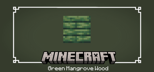 Зеленая мангровая древесина