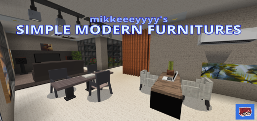 Простая современная мебель