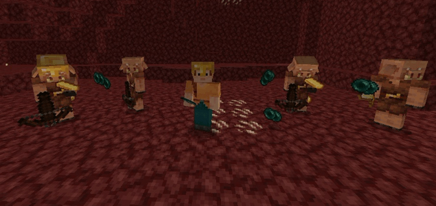 Кастомные обмены с пиглинами