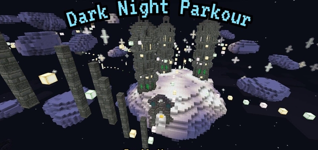 Паркур Темной Ночью