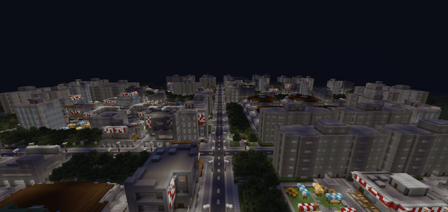 Набор случайных городских структур