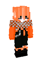 Оранжевая девушка