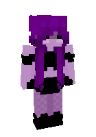 Фиолетовая девочка